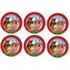 irpot Mini Cialde Decoshape Evento e Personaggio Scelta 24 pz topper cupcake (Fun Farm)