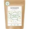MoriVeda® - Tè alla moringa 100% naturale e vegano (miscela di foglie di moringa, mela, cannella, melograno, zenzero, menta). Prodotto di qualità (20 bustine di Moringa Ginger)