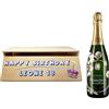 Zeus Party Cassetta Champagne Personalizzabile con le tue Foto e Frasi + Bottiglia, Ottima idea Regalo Ideale per le feste (Perrier-Jouët Belle Epoque 2013, 3 Litri Jeroboam)