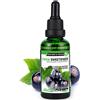 ALPHAPOWER FOOD: Stevia liquida, (1 x50ml Gusto ribes nero) Gusto liquido, Gocce aromatizzanti e dolcificante senza zucchero sostituto dello zucchero & calorie, dolcificante naturale, vegano