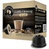 Caffè Iuliano Ginseng Amaro, Capsule di Caffè al Gusto di Ginseng, 32 Capsule, Compatibili con Macchine *Nescafè Dolce Gusto