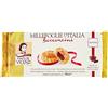 Matilde Vicenzi 3 x Millefoglie Bocconcini Italien Puff Pâtisserie Biscotti con crema di cioccolato 125 g Depuis 1905.