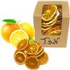 Générique 50 g - Decorazione per cocktail, pasticceria o interni, arancione disidratato/essiccato, commestibile, scatola di cartone con finestra, arancione disidratato, arancione essiccato, arance, decorazione