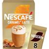 Nescafe Nescafé - Caffellatte al caramello Café Menu, 17 g (6 confezioni, tot. 48 bustine)