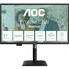 AOC Q27P4CV Monitor PC 68,6 cm (27") 2560 x 1440 Pixel Quad HD LED Nero [Q27P4CV]
