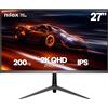 Nilox NXM272K20001 Monitor PC 68,6 cm (27") 2560 x 1440 Pixel 2K LED Nero [NXM272K20001]