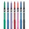Pilot BX V5 - Penna roller ad alta tecnologia, colori assortiti con punta extra fine da 0,5 mm, larghezza tratto 0,3 mm (7 colori: nero, rosso, blu, verde, viola, rosa, celeste)