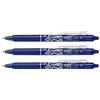 Pilot Frixion Clicker - Penna a scatto cancellabile, punta da 0,7 mm, decorazione a motivo tatuaggio, inchiostro gel blu, confezione da 3, fornita separatamente