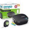 DYMO LetraTag 200B etichettatrice Bluetooth | Stampante per etichette compatta | Si connette a iOS e Android tramite tecnologia wireless Bluetooth | Include 1 rotolo di etichette di carta bianca