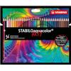 STABILO - Matita colorata acquarellabile - STABILOaquacolor | ARTY, Astuccio da 36, Colori assortiti