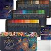 Castle Art Supplies Set di 120 Matite Colorate a Base di Olio - Qualità Oro | Anime a base d'olio più appuntite e resistenti alla rottura - per artisti adulti e coloristi, in un cofanetto di metallo