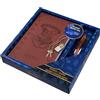 Harry Potter Bloccabile Diario con Penna Inchiostro Invisibile UV per Bambini Adolescenti Diario Segreto Bambina Materiale Scolastico Regali Bambini (Penna UV Marrone)