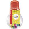 STABILO Fineliner Premium - STABILO point 88 Mini Colorful Ideas - Lampadina con 12 point 88 Mini - Colori assortiti