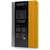 Moleskine Pro Collection Notebook Professionale da Ufficio, Taccuino di Carta per Appunti e Note da Lavoro, Copertina Rigida, Colore Giallo Arancione, Large 13 x 21 cm, 240 Pagine