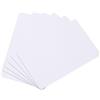 Generic 20 carte in PVC vuote, colore bianco, CR80, 14 mm, impermeabili, per badge d'identità, carte di credito, badge identificativi, stampanti, colore bianco