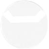 Generic 5 custodie protettive per badge in PVC trasparente, motivo anime, custodia rotonda per biglietti, custodia per spille, materiali di copertura per imballaggio (72 mm)