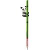 Legami - Matita con Gomma, I Love Bamboo, Ø 0,7 cm, H 18 cm, Mina HB, Variante Panda, Tratto Preciso, per Disegnare e Scrivere