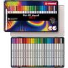 STABILO - Pennarello Premium con punta a pennello - Pen 68 brush | ARTY, Scatola in metallo da 30, Colori assortiti