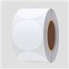 Generic 750 etichette adesive termiche a colori circolari da 5,1 cm per codici a barre, targhette con nome, logo fai da te, codice QR, inventario, compatibili con Zebra, Rollo, Munbyn e altro (bianco)