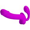 Pretty Love Kelpie Squirting Strapless Strap On - Fuchsia