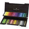 FABER-CASTELL - Matite colorate Polychromos, set da 120 colori, valigetta | 120 matite artistiche con mina da 3,8 mm, pigmenti privi di acidi, elevata brillantezza dei colori in astuccio di legno