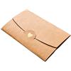 Generic 10 pezzi/lotto 10,5 x 7 cm piccole buste per biglietti di auguri, carta perlescente per biglietti di auguri (marrone)