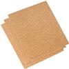 Kork-Deko 3 pezzi | Confezione da 3 cuscinetti in sughero | 250 x 200 mm | per il modellismo | sughero da ritagliare e bricolage | assorbe gli urti e le vibrazioni