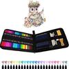 TVGO 24 Pennarelli Punta Fine, 12 Matite da Disegno Per Calligrafia, Disegno di Precisione, Scrittura, Colorazione per Adulti, Mandala, Fumetto, Manga
