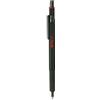 ROtring 600 - Penna a sfera, punta media, inchiostro nero, canna verde, ricaricabile