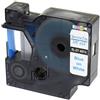 PRESTIGE CARTRIDGE Nastro per Etichette compatibile per Dymo 40914 S0720690 Blu su Bianco 9mm x 7m | per DYMO LabelManager 160 210D 220P 260P 280 360D 420P 450D 500TS PnP MobileLabeler LabelPoint LabelWriter 450 Duo