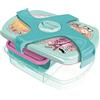 Maped Portapranzo per bambini Picnik Concept con 3 scomparti, di cui 1 scomparto impermeabile e rimovibile senza BPA o ftalati, Paris Fashion, 1,78 litri