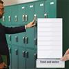 Generic 20 porta etichette adesive per mensole, trasparenti, per mensole, etichette, etichette, cassetti, schedari, cartelle, contenitori per etichette, per supermercato, libreria, cassetta postale, cucina