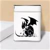 Generic Romantasy Dark Academia Dragons - Custodia per libri con cerniera e tasca frontale, in tela, 29 x 21,5 cm, idea regalo per donne, amiche, Natale, compleanno