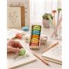 Generic 5-Pack Mini Food Design Colorful Eraser Cancelleria Carino Eraser Premio LCC725-06