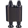 Iteche Nastro nero compatibile R2211 per stampanti Evolis Tattoo2 600 Immagini Nastro a nastro monocromatico