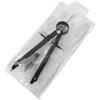 Generic 1 set professionale per geometria con blocco matematico e bussola di precisione in metallo e durevole per precisioni solide e aeree (blu)