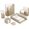 Blu Monaco - Set da scrivania, 3 pezzi 5 Piece Oro
