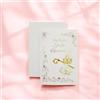 ARKRAFT biglietto auguri santa cresima 17 x 11.5 cm (SC16) | con busta portasoldi lavorazione a oro caldo effetto a rilievo