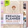 Freedom Mastery Agenda 2026 Deluxe Legge d'attrazione, un viaggio di 12 mesi per aumentare produttività, passione, obiettivi e felicità, agenda settimanale con obiettivi di felicità, organizer e diario di gratitudine