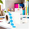 Generic Etichette adesive circolari da 3/4 di pollice, adesivi blu cielo, 1000 adesivi rotondi per codifica a colori, etichette a pois per ufficio e casa