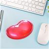 Generic Poggiapolsi ergonomico per tastiera e mouse, supporto per tastiera, poggiapolsi per ufficio, casa, gioco, computer portatile, rosso