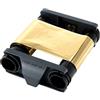 Pekuot Nastro dorato compatibile CBGR0500GL, per stampanti Evolis Badgy 100 Badgy 200, 500 Immagini