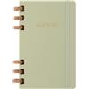 Moleskine Academic Monthly Planner 2024-25, Agenda Settimanale e Mensile da 12 Mesi, Agenda Universitaria con Copertina Morbida, Colore Crush Kiwi, Formato Large 15 x 21 cm