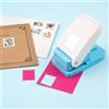 Generic Perforatrice rettangolare per francobolli 2,5 x 20,3 cm, smerlato rettangolare, a leva, per artigianato su carta, scrapbooking, fai da te, creazione di biglietti artistici, molti materiali