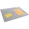 Durable Sottomano con calendario annuale, 65 x 50 cm, antiscivolo, in polipropilene, prodotto in Germania, grigio, 722310