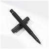 Lanxivi Hongdian 1850 Black Forest Series - Penna a sfera nera in metallo, con confezione regalo