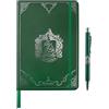 Cinereplicas Harry Potter - Set di cancelleria deluxe Serpeverde - Licenza ufficiale
