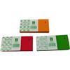 GUTE LINES Blocchetti Numerati, 100 Pagine, per Sagre, Eventi, Lotterie, ecc. (Colorato, 3 PCS NUMERI 1-100)