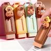 Generic Kawaii Capybara Cartoon Eraser carino gomma Push-Pull Gomme Cancelleria Carino Scuola Forniture (2 pezzi)