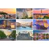 Fotografie Torsten Ackermann Set di cartoline città in Europa: 9 carte singole - motivo: Londra Amsterdam Roma Parigi Lisbona Venezia Barcellona - Foto/Immagini/Souvenir